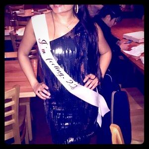 Party dress! Black and silver